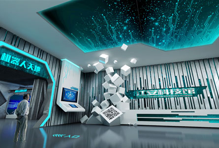 科技館展廳設計風格，科技化的未來展廳